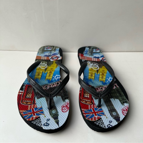 London Unisex Adult Summer Flip Flops/sandals Size:10 - Picture 1 of 7